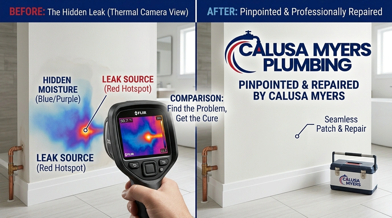 Water Leak Detection Signs Fort Myers FL — Calusa Myers Plumbing