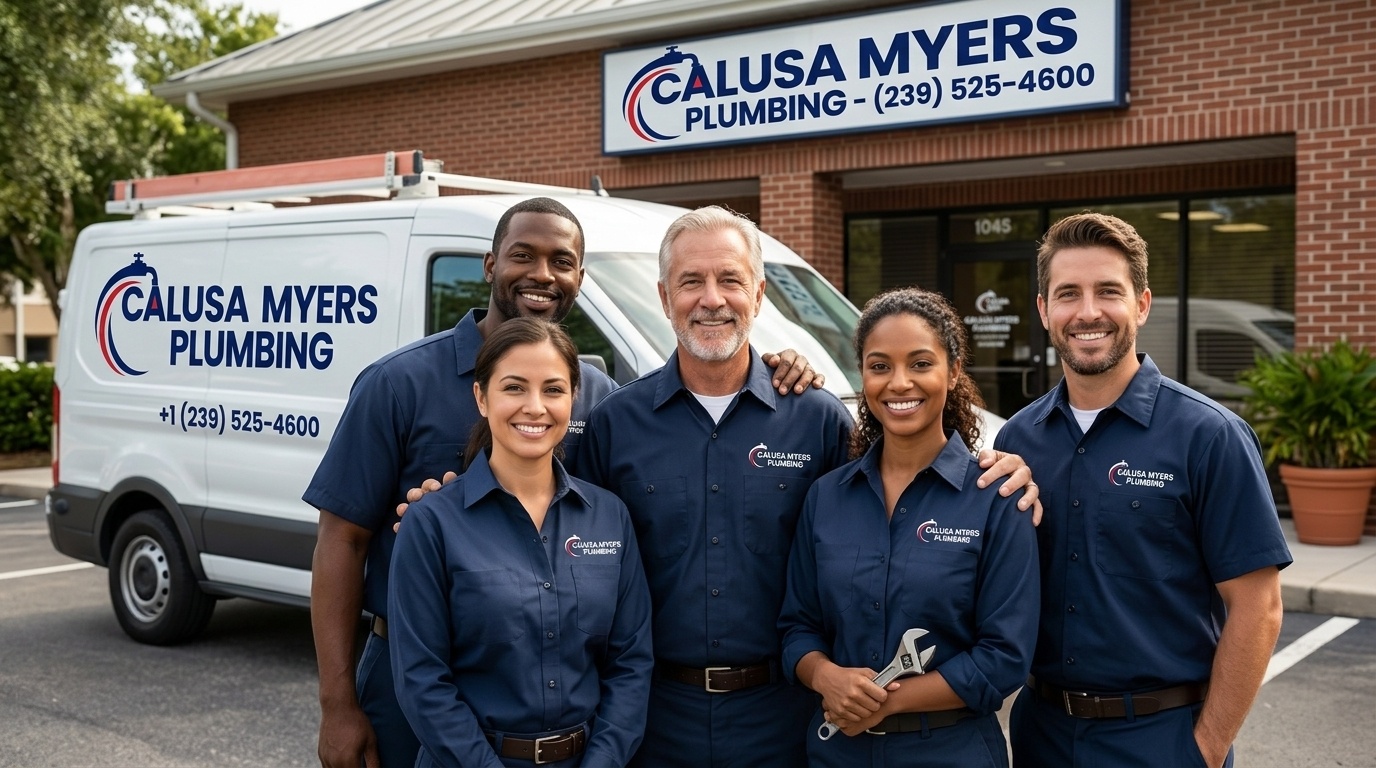 Calusa Myers Plumbing friendly professional plumbing team in Fort Myers FL
